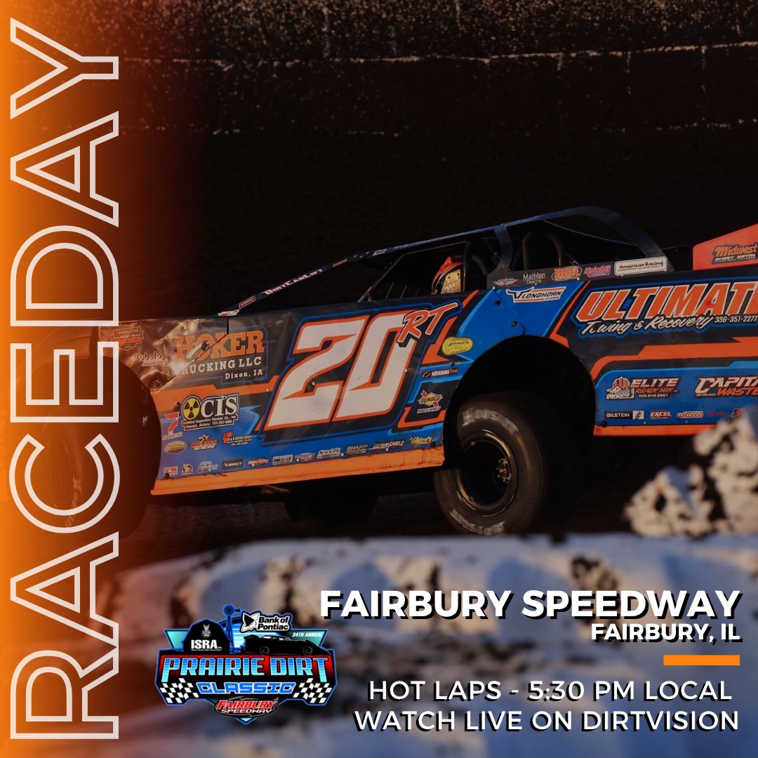 KoehlerMotorsp's tweet image. Let’s get FALSY with it! 🤘
Night 1️⃣ of the Prairie Dirt Classic kicks off TONIGHT for the #20rt of @RThornton20rt 🏁
📍 @FALS_NATION
⏰ Hot Laps at 5:30 PM (local)
📺 @dirtvision DIRTVision