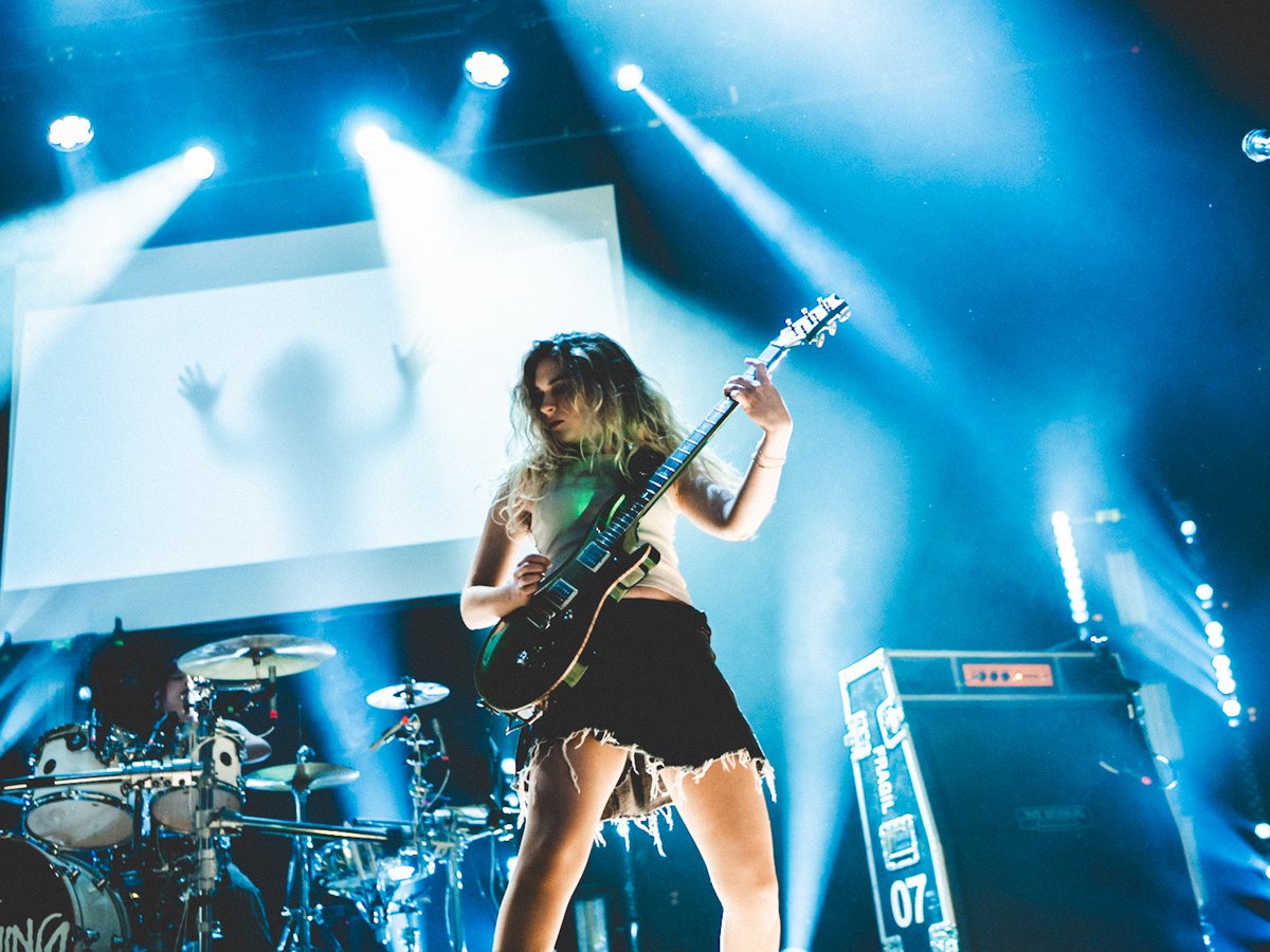 TheWarningNews's tweet image. Algunas fotografías tomadas de The Warning en su gira por USA, en Atlanta, GA.
📸: mrosedesigner
