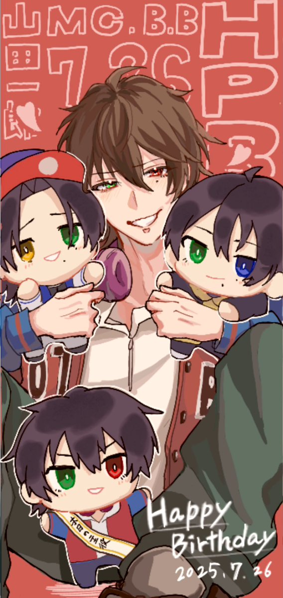 Neo_08hp21's tweet image. 一郎おめでとうーーー！！！🎉🌟

#山田一郎生誕祭2025