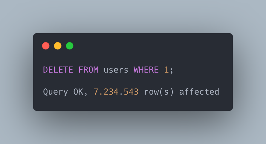 "Bir SQL cumleyle gundemi degistirdi"