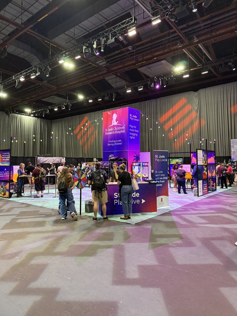 I love this booth. This a beacon of hope and a testament that gaming does good. <a href="/GCXEvent/">GCX</a> <a href="/StJudePLAYLIVE/">St. Jude PLAY LIVE</a>