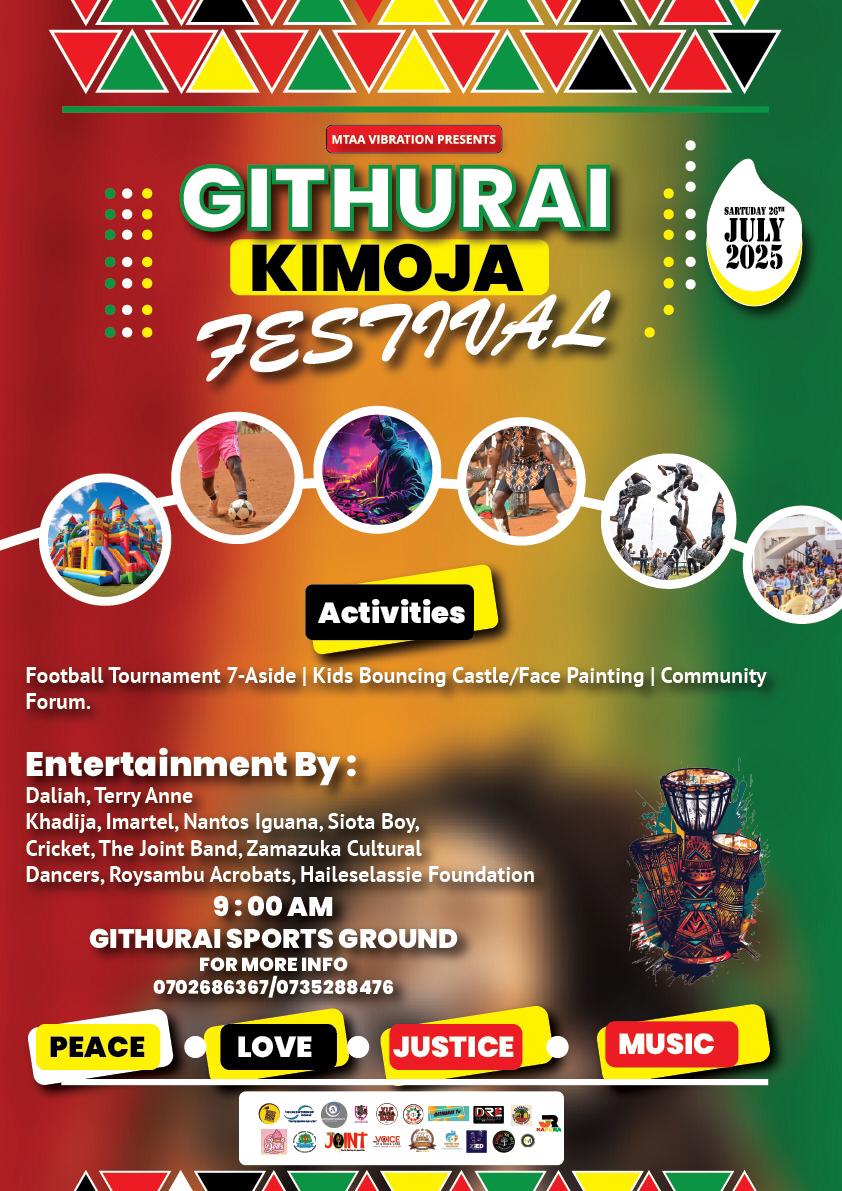 Tupatane #KimojaFestival Githurai Pandaperi Ground