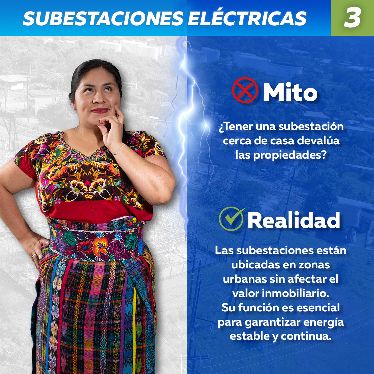 ⚡ #Mitos y #Realidades de las subestaciones eléctricas. ❌✅ ¡Juntos aprendemos! 😃