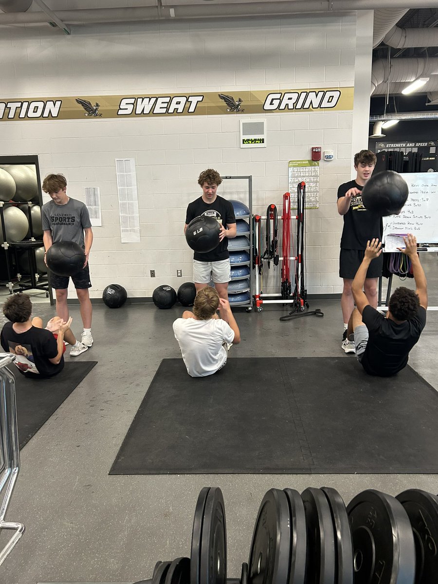 WFHoraceFB's tweet photo. Hawks finish up a great summer of Football. We have one more week of lifting and then we get rolling on August 7th!
#GoHawks https://t.co/kBa6FEuWSG