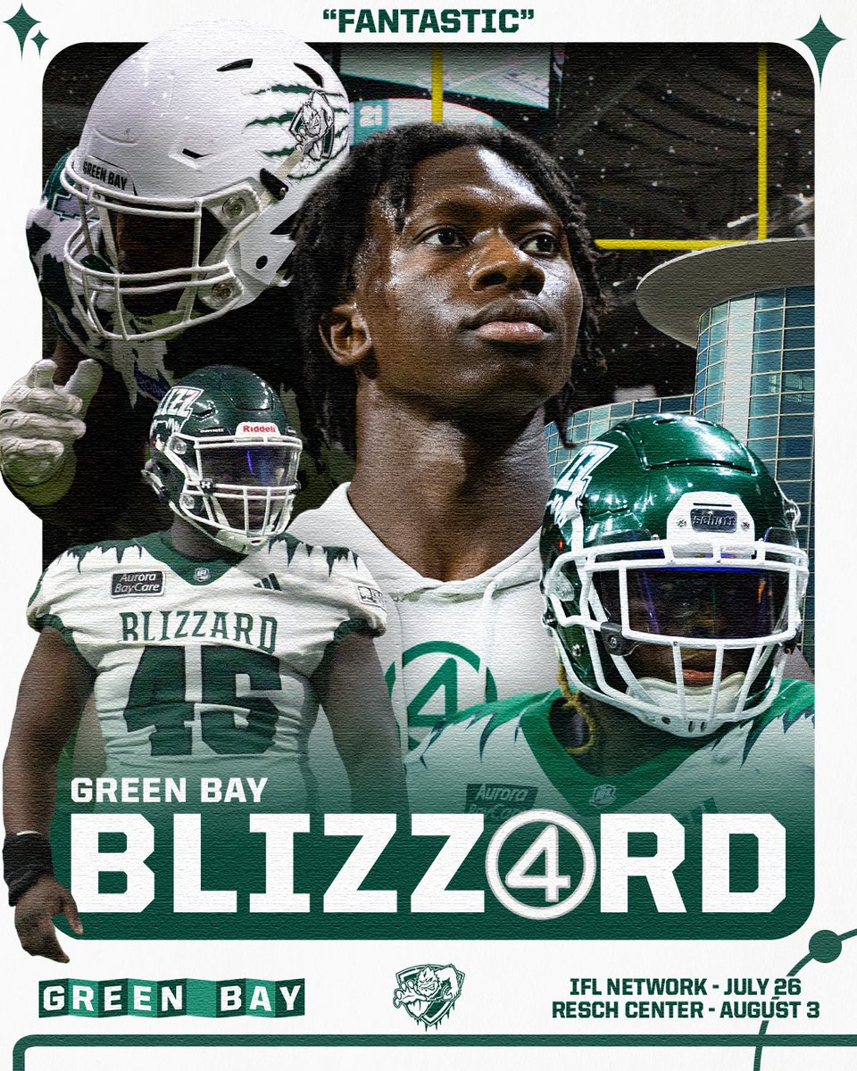 gbblizzard's tweet image. Playoffs in Green Bay? It&apos;s fantastic...

Special shoutout to these &quot;4&quot; guys
#GoBlizz