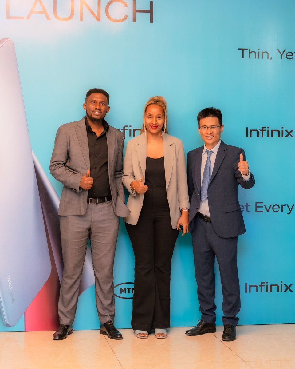 In collaboration with @mtnrwanda, we officially launched the Infinix HOT 60 Series, a bold fusion of speed, power, and next-level design. This isn’t just a smartphone; it’s a lifestyle upgrade.

The HOT 60Pro+ Series is now available at Infinix shops nationwide. Go grab yours.💚