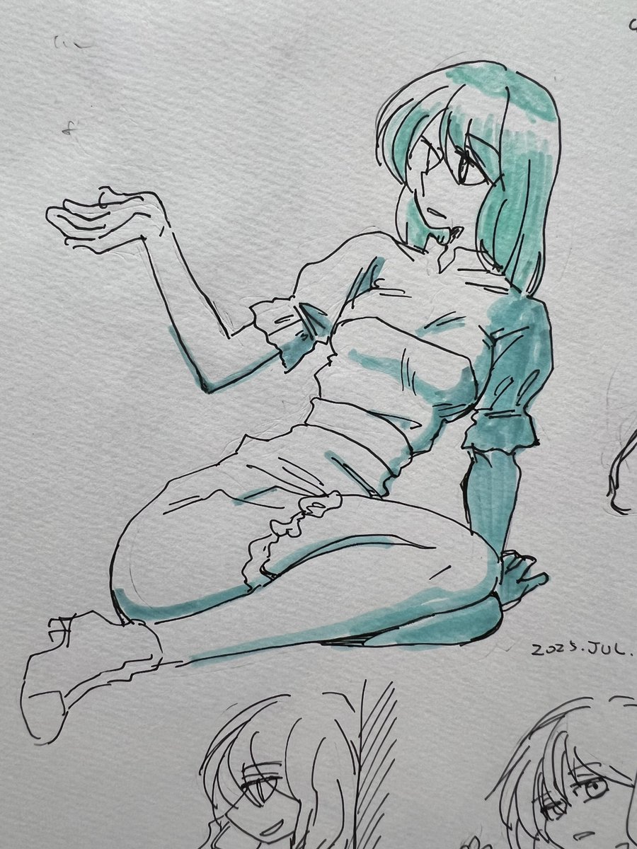 落書き 女の子 
