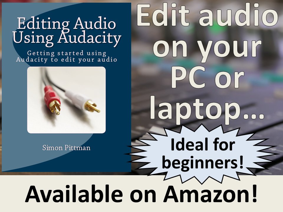 LibraryPlayer's tweet image. Learn how to edit audio on your PC or laptop!
With full colour pictures and examples, my book will show you how to use Audacity.
Only £10 and available at: amazon.co.uk/Editing-Audio-…