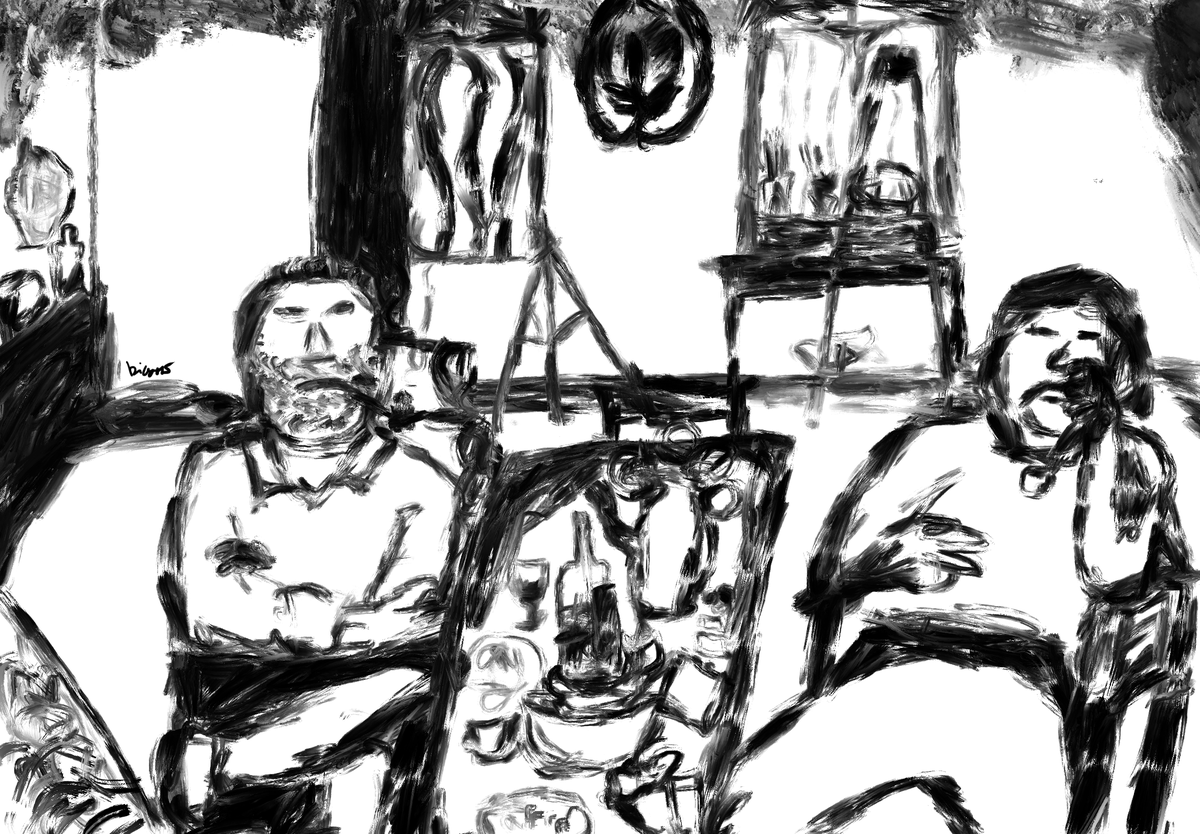 BillyNFTees's tweet image. Vincent Van Gough e Paul Gauguin"
1 of 1 erc721 digital oil painting black and white.
Auction start at 0.069 eth
foundation.app/mint/eth/0x009…
ps: buying this you are supporting my journey! and also you receive something digital we like much