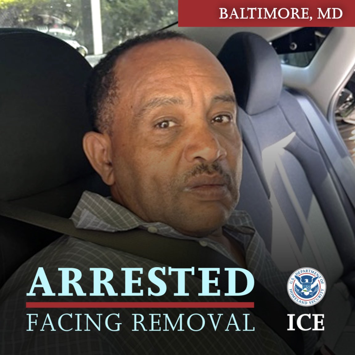 ERO Baltimore (@erobaltimore) on Twitter photo ICE <a href="/EROBaltimore/">ERO Baltimore</a> arrested Ethiopian national Abraham Taddesse July 17. Taddesse has been convicted of 2nd degree rape & was released from <a href="/HowardCountyMD/">Howard County, Maryland</a> custody after ignoring our immigration detainer. He has a final order of removal and will remain in ICE custody. <a href="/HoCoCouncil/">Howard County Council</a> ICE <a href="/EROBaltimore/">ERO Baltimore</a> arrested Ethiopian national Abraham Taddesse July 17. Taddesse has been convicted of 2nd degree rape & was released from <a href="/HowardCountyMD/">Howard County, Maryland</a> custody after ignoring our immigration detainer. He has a final order of removal and will remain in ICE custody. <a href="/HoCoCouncil/">Howard County Council</a>