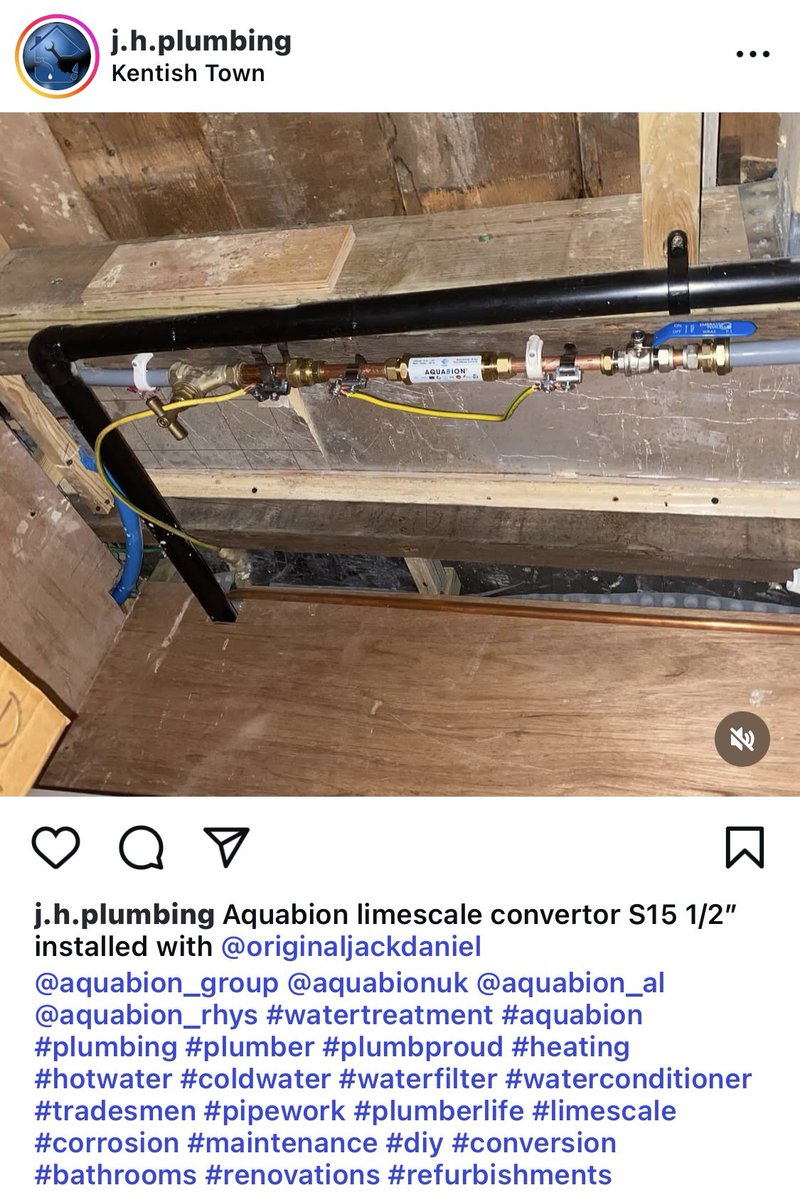 Marc Flettner (@aquabion) on Twitter photo j.h.plumbing #AQUABIONR limescale convertor S15 1/2" installed with @originaljackdaniel @aquabion_group <a href="/aquabionuk/">Aquabion UK</a> @aquabion_al
@aquabion_rhys #watertreatment #aquabion #plumbing #plumber #plumbproud #heating #hotwater #coldwater #waterfilter #waterconditioner j.h.plumbing #AQUABIONR limescale convertor S15 1/2" installed with @originaljackdaniel @aquabion_group <a href="/aquabionuk/">Aquabion UK</a> @aquabion_al
@aquabion_rhys #watertreatment #aquabion #plumbing #plumber #plumbproud #heating #hotwater #coldwater #waterfilter #waterconditioner