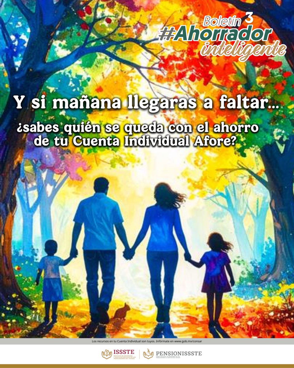 💛 Designar a tus beneficiarios es un acto de amor y responsabilidad. 

No heredes problemas… mejor deja todo claro.

📩 En este boletín te contamos a quiénes puedes nombrar en tu Cuenta Afore. Da clic aquí 👉bit.ly/456ud8h

#HazloPorEllos #BienestarFinanciero