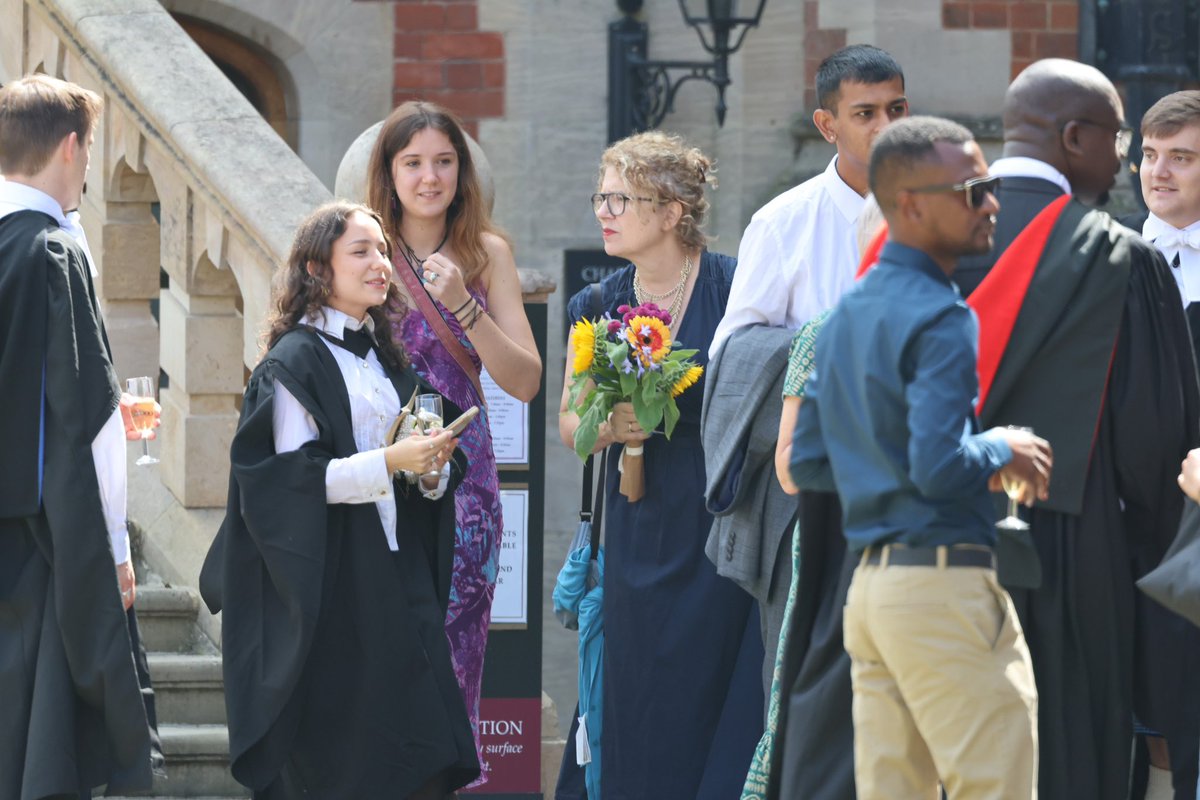 Selwyn College (@selwyn1882) on Twitter photo We congratulate all the Selwyn students who received their degrees today in the <a href="/Cambridge_Uni/">Cambridge University</a> Senate House. We’re immensely proud of their achievements. It was also the last degree ceremony as Master for <a href="/rogermosey/">Roger Mosey</a>, who steps down in September. We congratulate all the Selwyn students who received their degrees today in the <a href="/Cambridge_Uni/">Cambridge University</a> Senate House. We’re immensely proud of their achievements. It was also the last degree ceremony as Master for <a href="/rogermosey/">Roger Mosey</a>, who steps down in September.