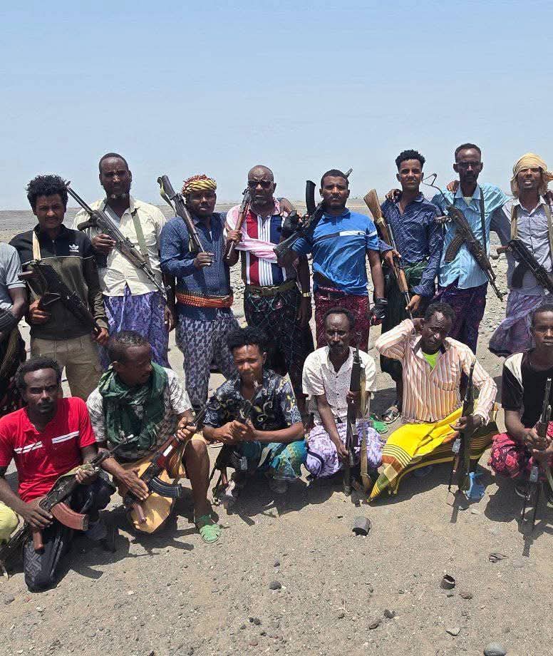 GirmaTelk's tweet image. Twenty former police officers from Ethiopia&apos;s Afar region have arrived in Eritrea to fight against the regional government.
