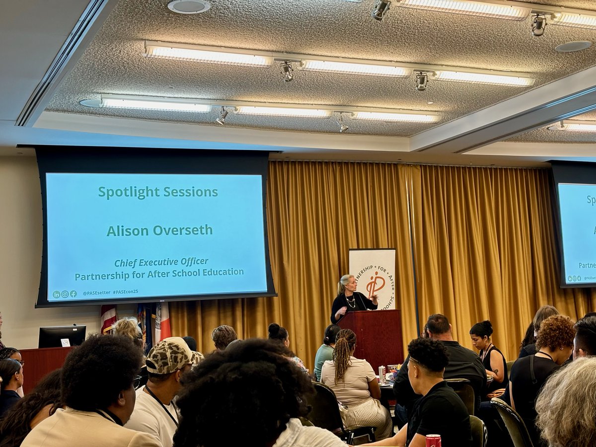 summerlearning's tweet image. A great day attending the The Partnership for After School Education (PASE) Annual Conference in NYC this week!
Thank you to the inspiring educators, youth advocates, and leaders who are shaping the future of afterschool and expanded learning. @PASEsetter