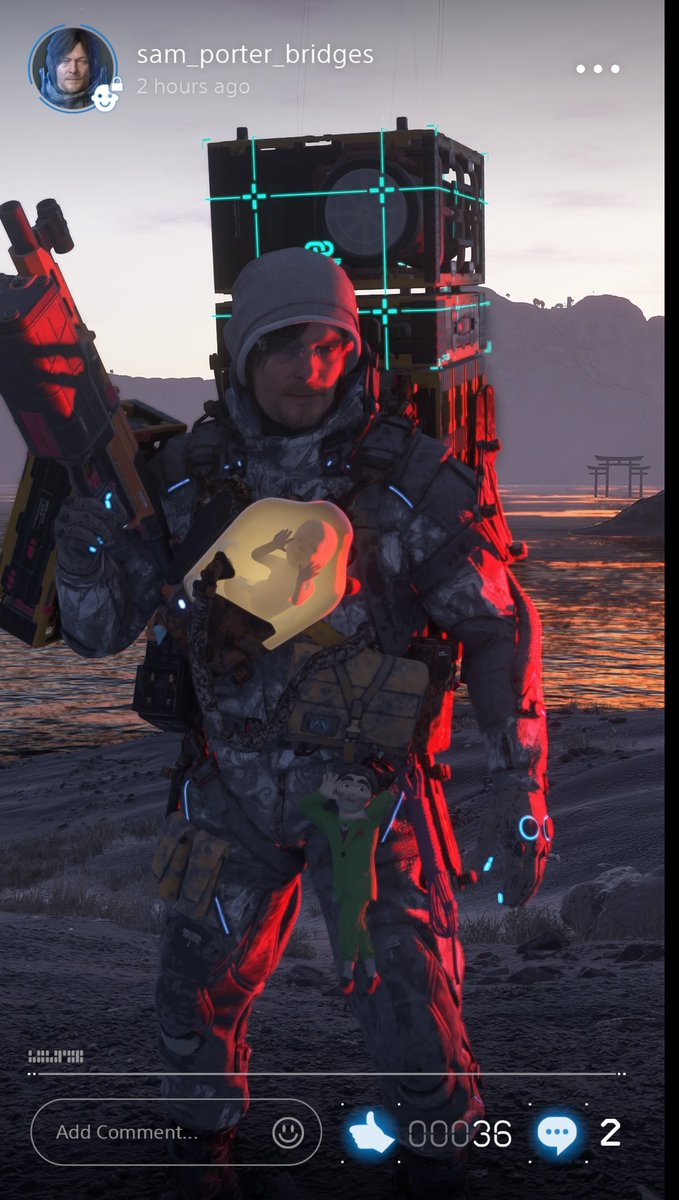 leoaizem's tweet photo. Esse jogo tá sensacional 😁

#DeathStranding2 
#DeathStranding2OnTheBeach 
#DesafioPlaystation https://t.co/m2fMjBexQR