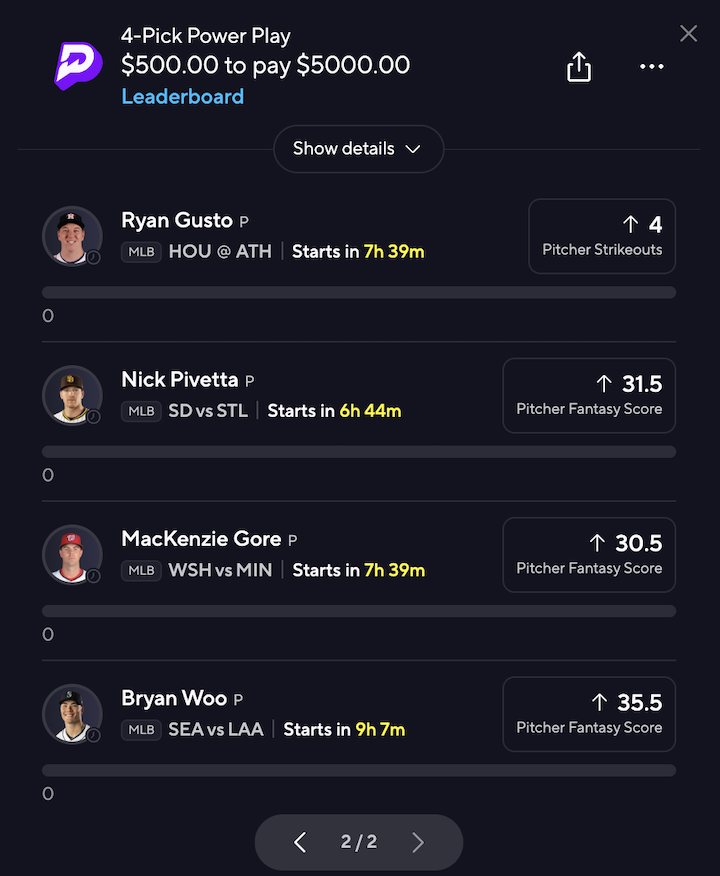 FreezyBets's tweet image. FREE $5000 MLB ⚾️ 4 MAN BANGER 👀
If I Cash you out 🔥 You come join the team, Deal? 🤝
Giving away $50 to someone when this SMACKS 💸
Make sure to ❤️ + ♻️ to be entered! 💣
Free Discord Below ⬇️
discord.gg/w7JFXfnq
#Prizepicks | #GamblingX | #MLBlocks