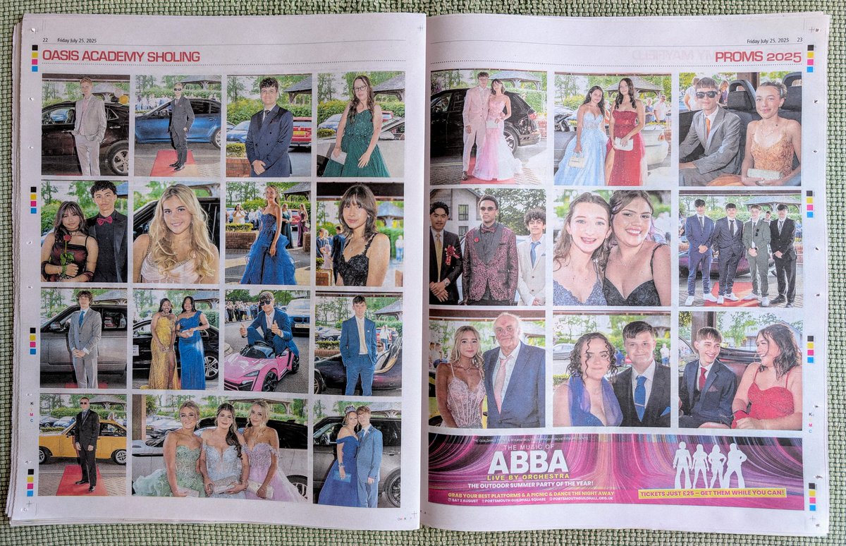 Exciting news! Our Class of 2025 is featured in today's Daily Echo Prom Special. Check it out! #classof2025