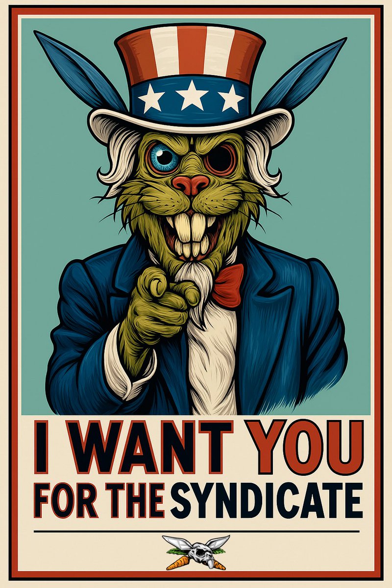 RoboticRabbitS_'s tweet image. Transmission:
:: Robotic Rabbit Recruitment ::
- Poster -
