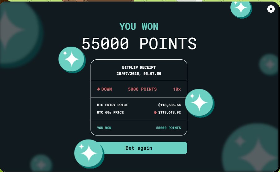 GuarEmperor's tweet image. win on Garapon and Bitflip @anoma testnet 🫶
soon top 100 rankkk keep lock in boys
tips
you need collect 1000 fitcoin/day > use 500 fitcoin,use 10x leverage and 5000 point if u win you get 50000 - 55000
the remaining 500 fitcoins use to buy garapon and gacha tickets, if you…