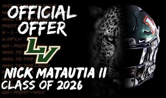 Nick Matautia II (@nickmatautia1) on Twitter photo After a great conversation with coach <a href="/Coach__Eames/">Coach Tristan Eames</a>, I am very blessed to receive my second offer from <a href="/ULV_Football/">La Verne Leopards Football</a>. <a href="/CoachRusPickett/">Coach Rus Pickett</a> <a href="/recruitrighetti/">Righetti Football Recruits</a> <a href="/Coach_Jordan_4/">Tj Jordan</a> After a great conversation with coach <a href="/Coach__Eames/">Coach Tristan Eames</a>, I am very blessed to receive my second offer from <a href="/ULV_Football/">La Verne Leopards Football</a>. <a href="/CoachRusPickett/">Coach Rus Pickett</a> <a href="/recruitrighetti/">Righetti Football Recruits</a> <a href="/Coach_Jordan_4/">Tj Jordan</a>
