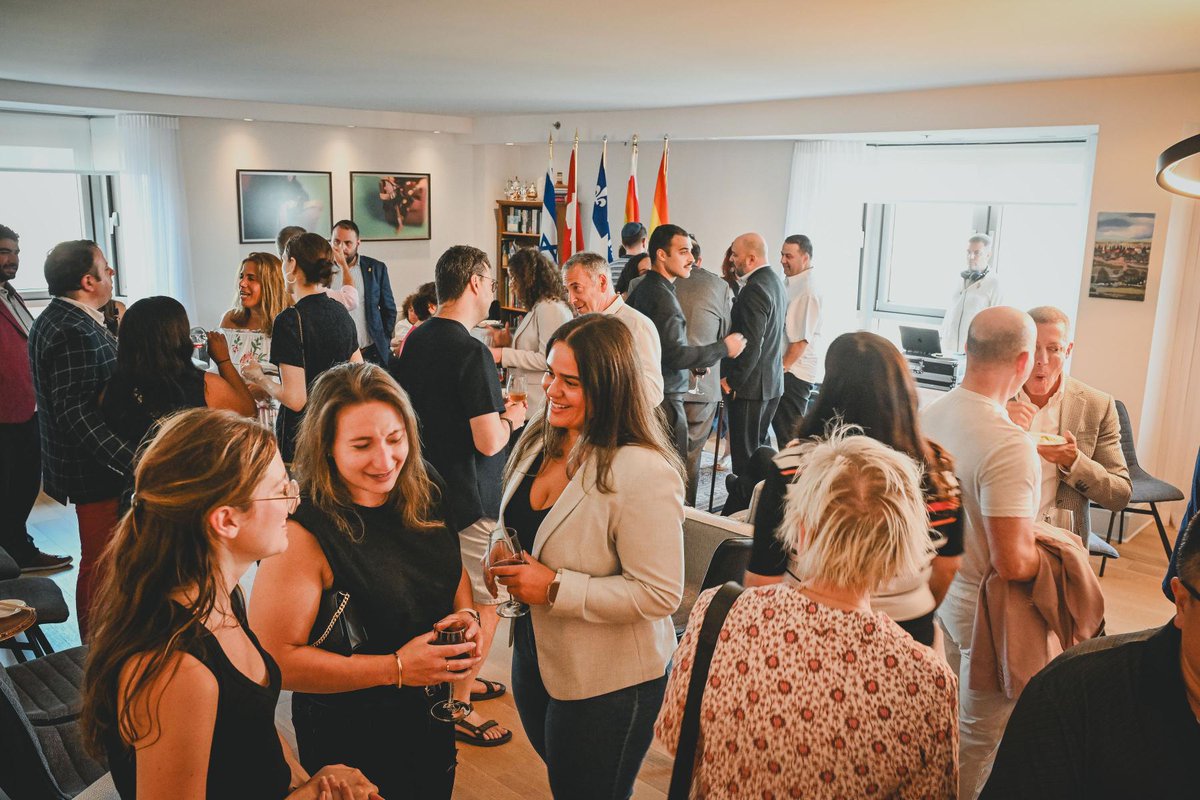 CIJAinfo's tweet image. To launch Pride in Montreal, @CIJAQC, Ga'ava, and @IsraelaMTL hosted the 10th Annual Pride Cocktail Party — celebrating the LGBTQ+ community and our shared fight against homophobia and antisemitism in Quebec.
Thank you to the dignitaries, allies, and friends who joined us.…