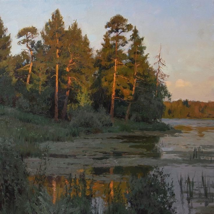 KaRgA_BLueS's tweet image. Russian nature in the paintings of Stanislav Brusilov
#painting #art
