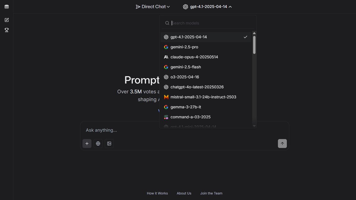 r0ktech's tweet image. I just found a site that let's you use the premium version of Gpt, Claude and Gemini all for free