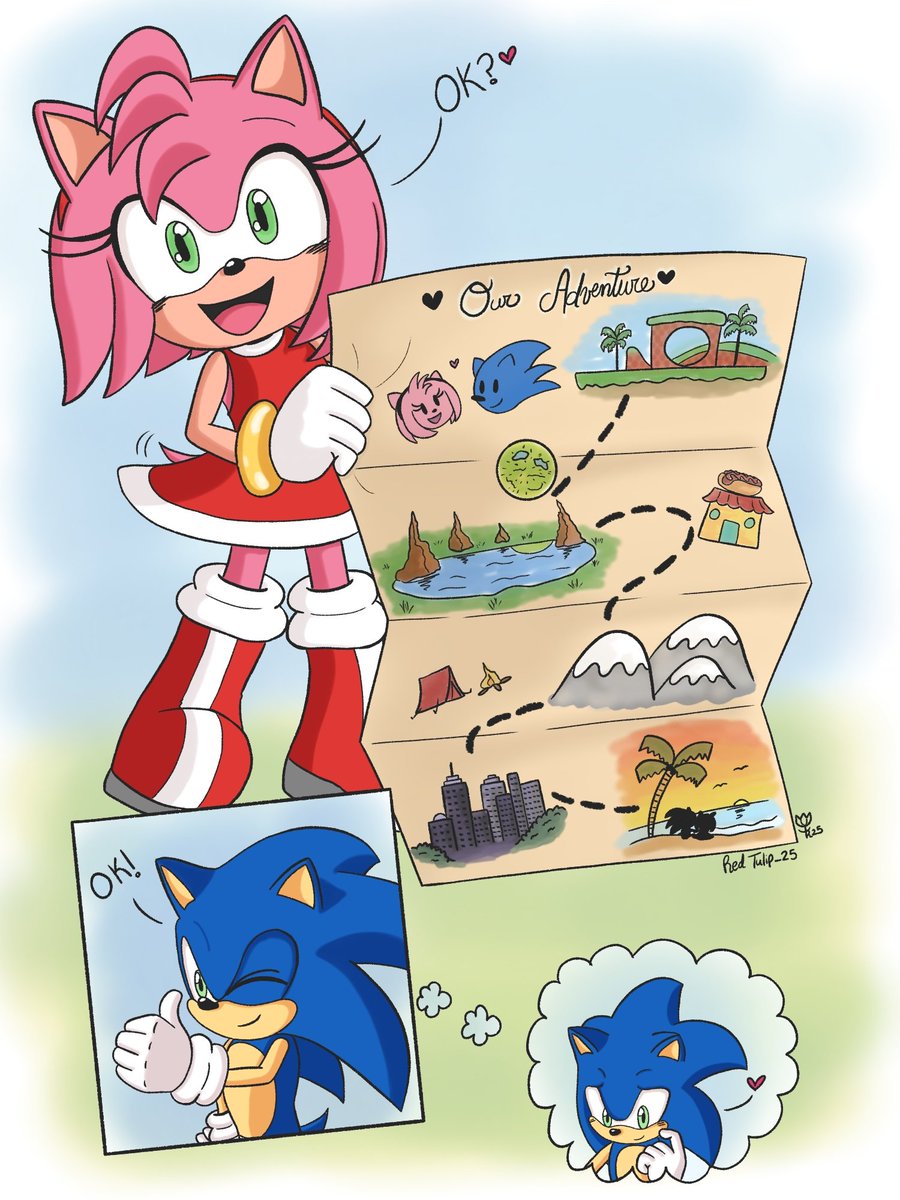Red_Tulip25's tweet image. Day 1: Adventure. Read my short story related with this prompt on Wattpad: wattpad.com/user/Red_Tulip…
(I'll post it on AO3 very soon) 🥹🩷💙 #SonAmyWeek2025 #SonicTheHedgehog #SonAmy #amyrose
