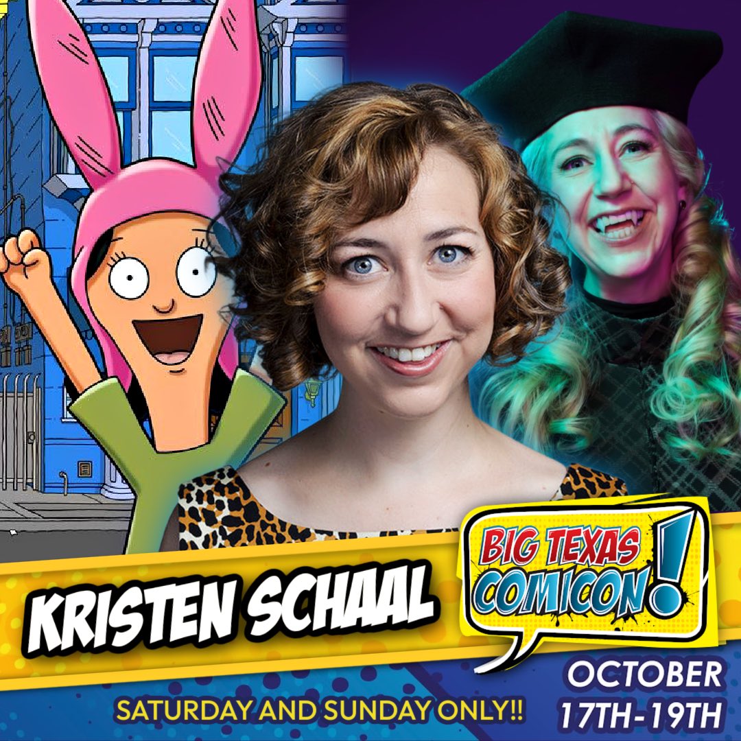 We’re super excited to welcome Kristen Schaal to Big Texas Comicon 2025!

Tickets and photo ops are available at bigtexascomicon.com!