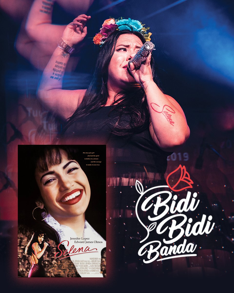 ParamountAustin's tweet image. Me siento muy…excited! 💜 Austin’s own Bidi Bidi Banda (the premier U.S. touring tribute to Selena) will perform LIVE before our Selena screening on Sunday, August 17th at the Paramount!
🎟️ Bust out the bustiers and perfect your washing machine: bit.ly/3Fw6Hrq