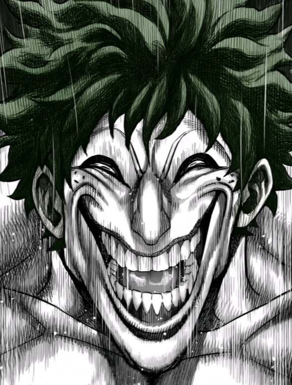 shiggishot's tweet image. idk how to explain but I love this deku pic😭😭😭