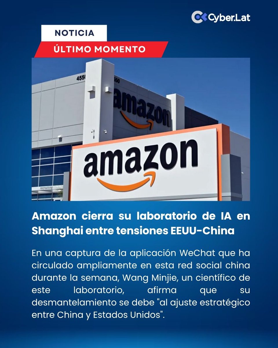 Cyber_Lat's tweet image. ¡No te quedes atrás! 🚀 Descubre las últimas noticias sobre tecnologías emergentes y cómo están transformando nuestro futuro.
Mantente al día con Cyberlat y sé parte del cambio.
#Cyberlat #Tecnologías #CyberNews