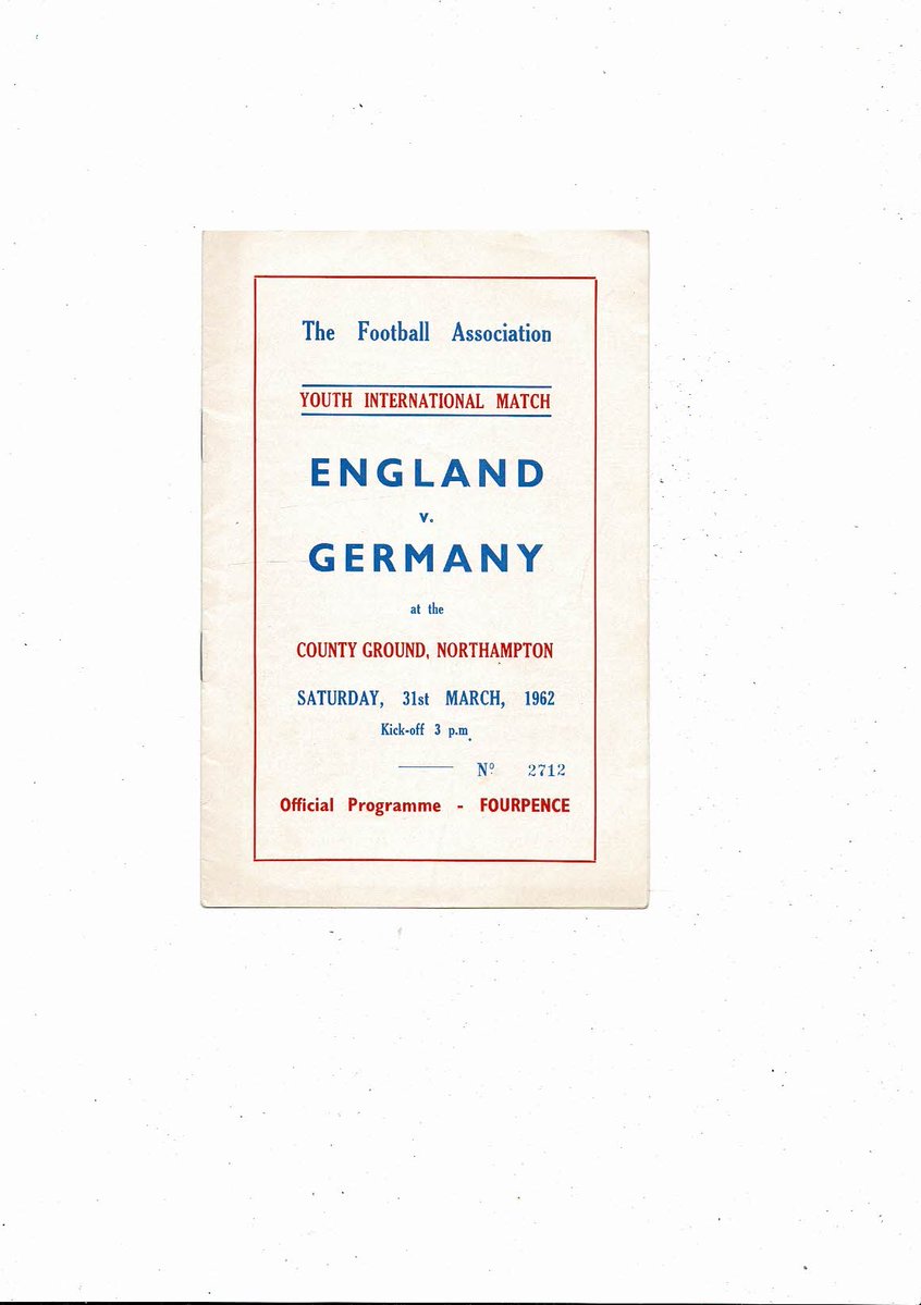 bobsprogrammes's tweet image. 1962 England v Germany Youth International Football Programme @ Northampton Town
£5 + Postage
Now available @ bobsprogs.com
@England @WEnglandfans @englandfansfc1 @EnglandFans5 @germanyfans16 @Germanyfans5 @Germanyfans8 @germanyfansnews @ntfc @NTFCFANS
