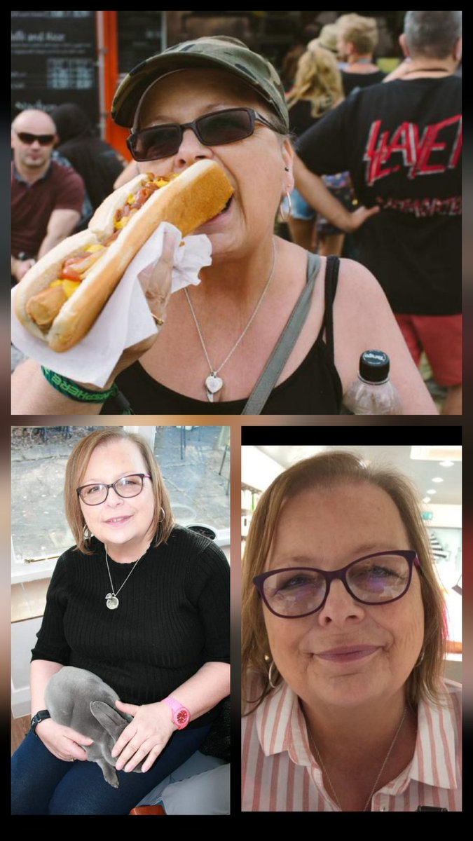 Freaklikeme74's tweet image. This is Jenny. Jenny has full #pip jenny is entitled to a #Motability car.Jenny can get a blue badge.Jenny doesnt look disabled. Here she is a metallica concert.Some people wanna abuse her in the st. JENNY IS DEAD! JENNY HAS TERMINAL CANCER IN ALL THESE PICS.JENNY IS MY MUM.think
