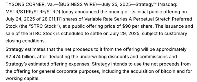 🚨Michael Saylor’s Strategy to raise $2.474 BILLION to BUY MORE BITCOIN 

#BTC #Crypto #Saylor