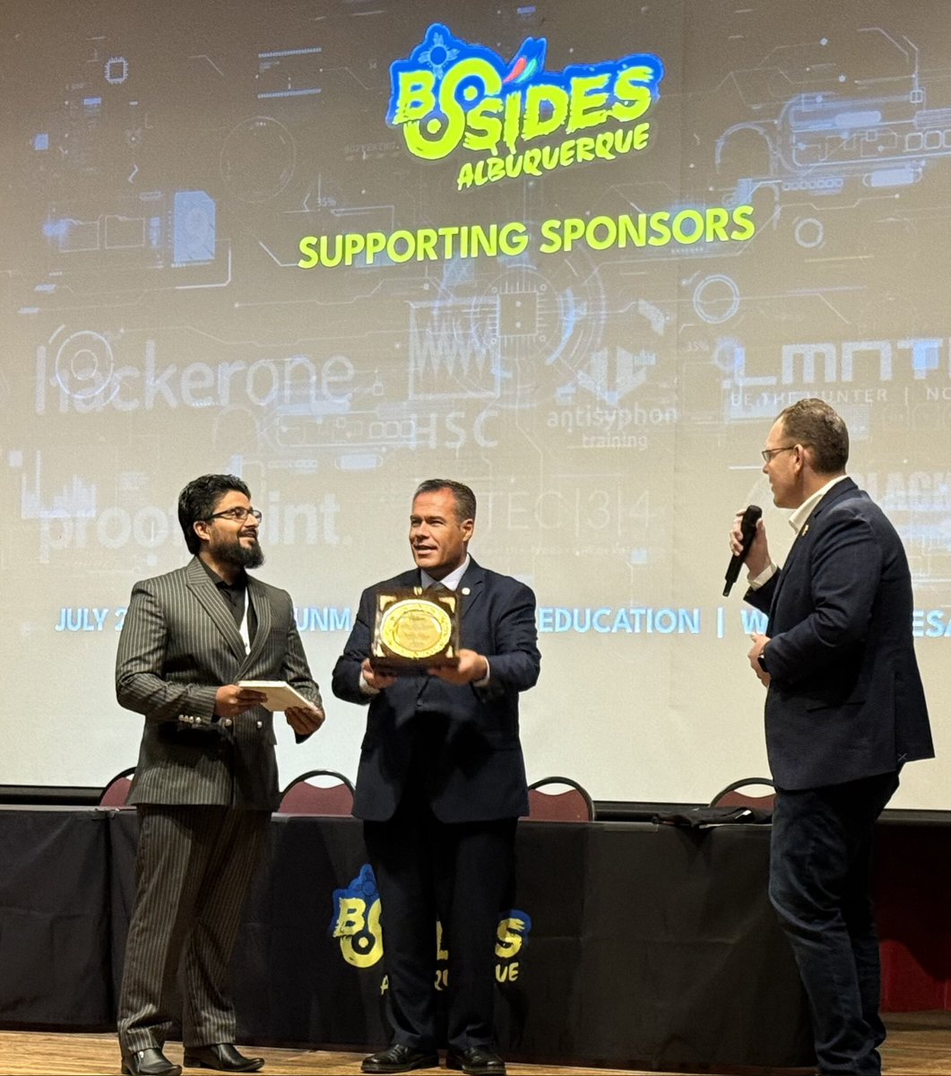 SenPadilla's tweet image. Honored to deliver the keynote address at the BSides Albuquerque Cybersecurity Conference! I spoke about the rising costs of cybersecurity, the growing demand for a skilled workforce, and how New Mexico can lead the way in a Quantum Economy. Exciting times ahead for our state!…
