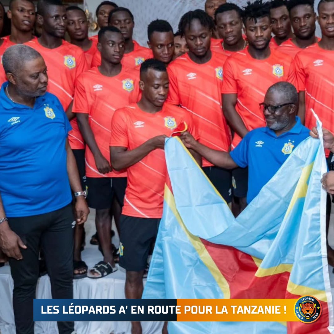 🌍 [𝑪𝑯𝑨𝑵 𝟐𝟎𝟐𝟒] Les Léopards A’ en route pour la Tanzanie !

La sélection congolaise s’envole ce jeudi soir depuis Kinshasa vers la Tanzanie 🇹🇿 , avec 22 joueurs, le staff technique et des officiels, pour la dernière phase de préparation du CHAN 2024.

Sous la conduite