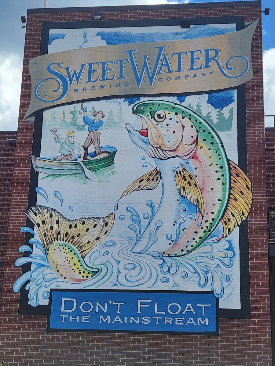 PSchatz9's tweet image. Lunch of champions @sweetwaterbrew