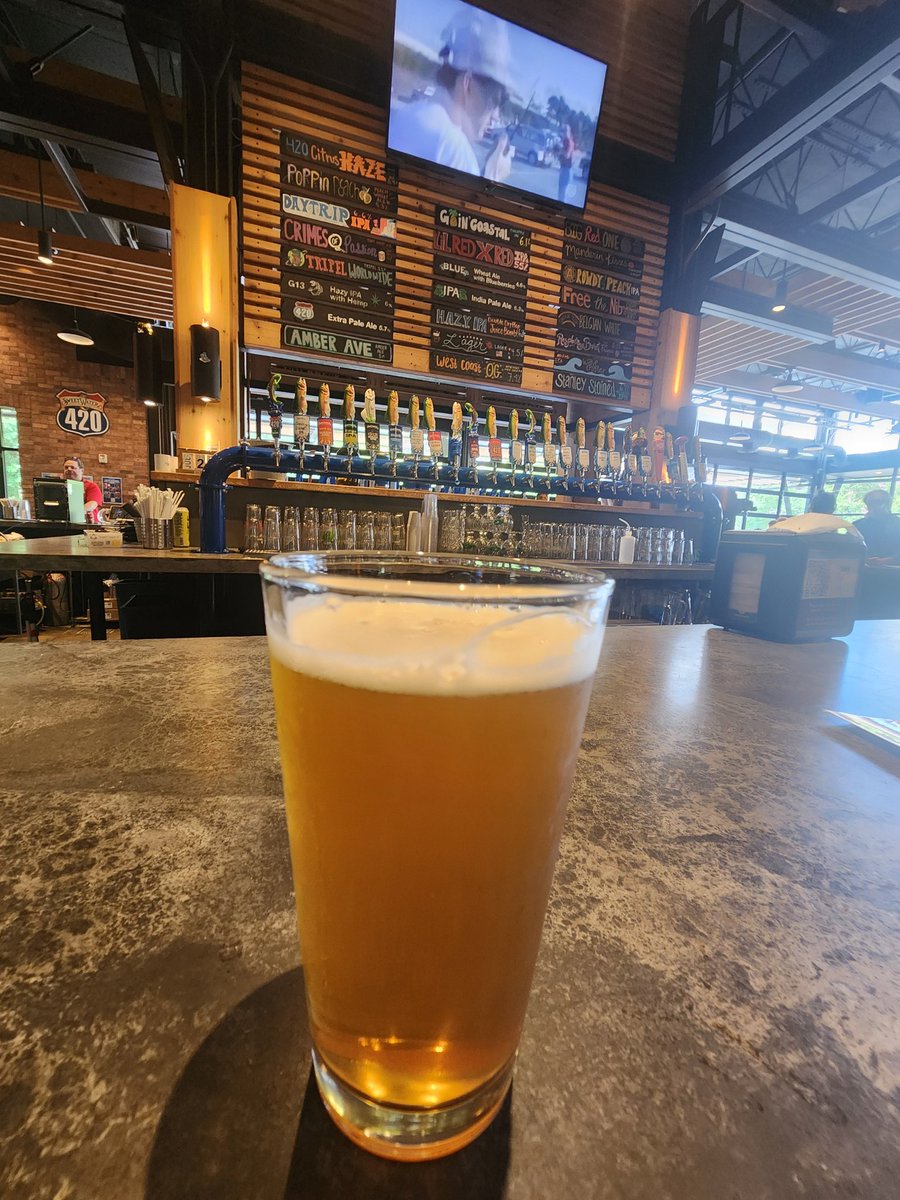 PSchatz9's tweet image. Lunch of champions @sweetwaterbrew