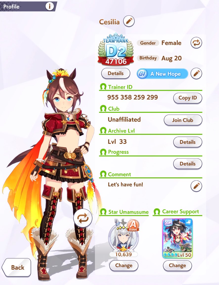 Support Card Kitasan Black Lv 50
Code: 955358259299

#umamusume #umamusumeprettyderby 
#KitasanBlack