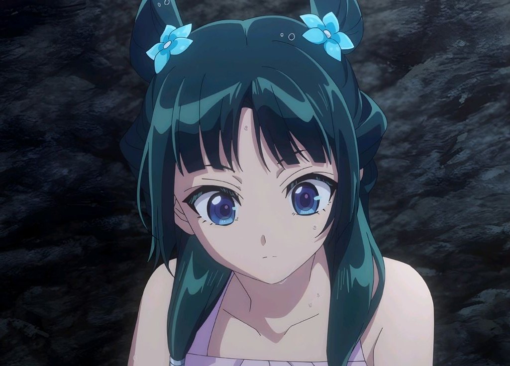 moonbeamagic's tweet image. still can't get over how insanely cute maomao looks in jinshi's eyes this whole scene
