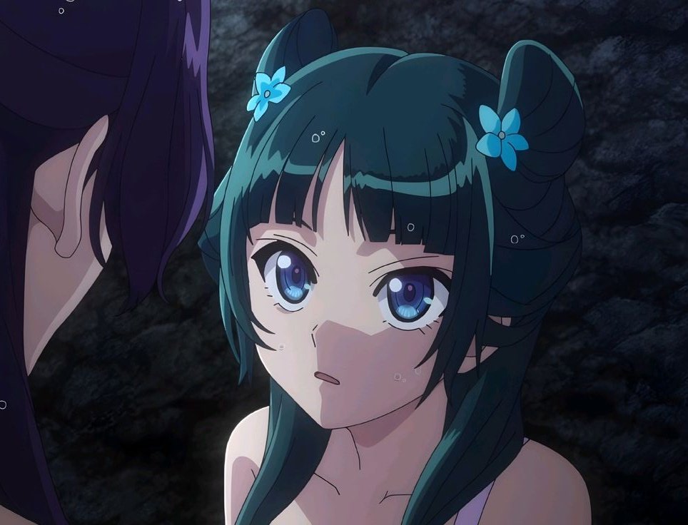moonbeamagic's tweet image. still can't get over how insanely cute maomao looks in jinshi's eyes this whole scene