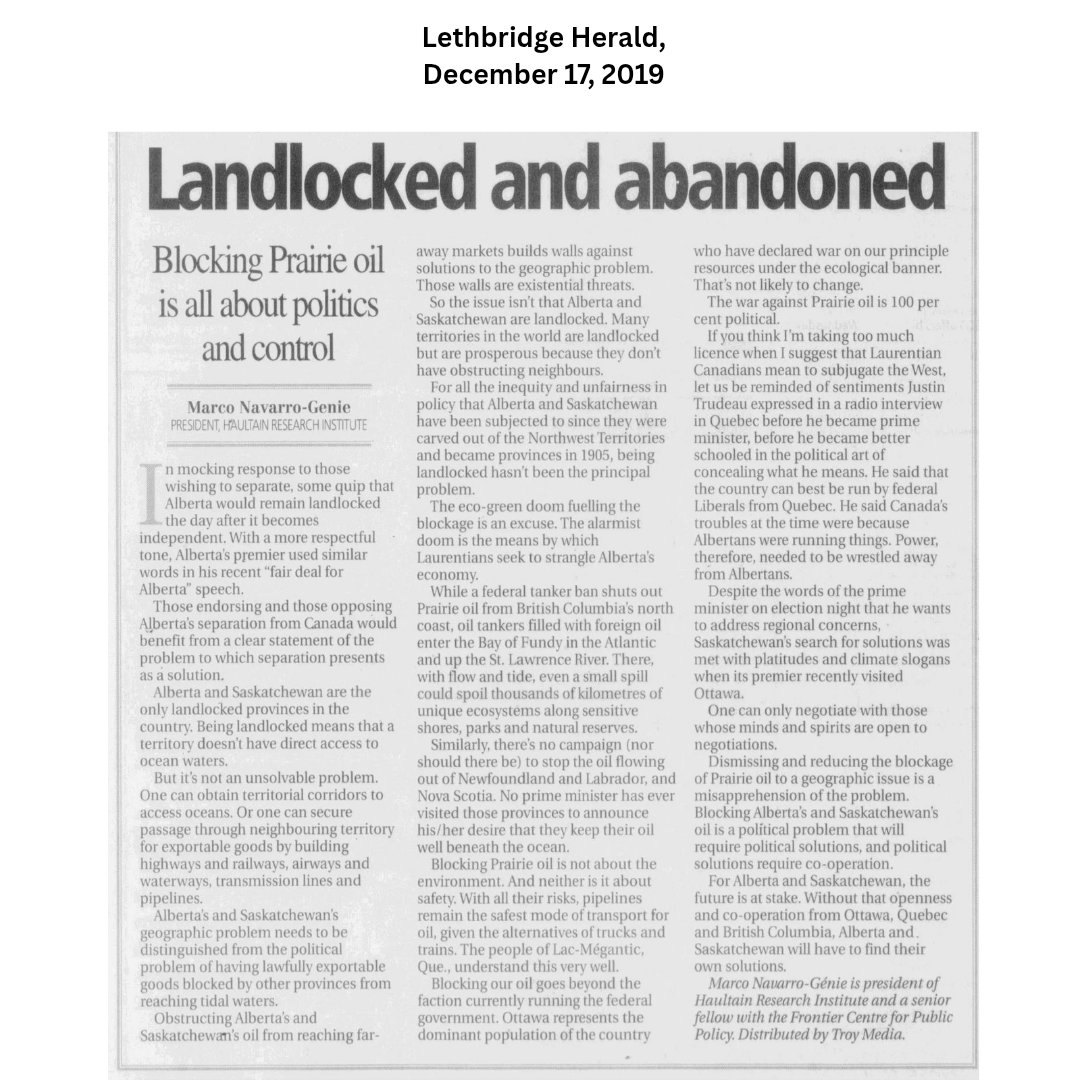 Prairielily22's tweet image. From 2019: "The war against prairie oil is 100% political. If you think I'm taking too much license when I suggest that Laurentian Canadians mean to subjugate the West, let us be reminded of sentiments Justin Trudeau expressed in a radio interview in Quebec before he became prime…