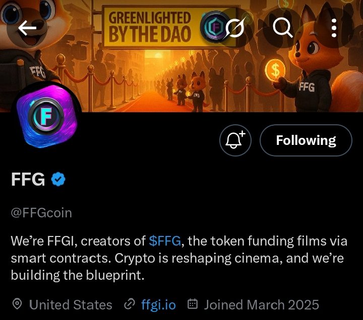 Liembriel's tweet image. 🚀 A New Era for Movies and Money 🎬
@FFGcoin is leading a new movement in entertainment with $FFG, a token designed to fund movies through smart contracts. No studios. No middlemen. Just a global community backing powerful stories and bold creators.
With $FFG, anyone can:
🎥…