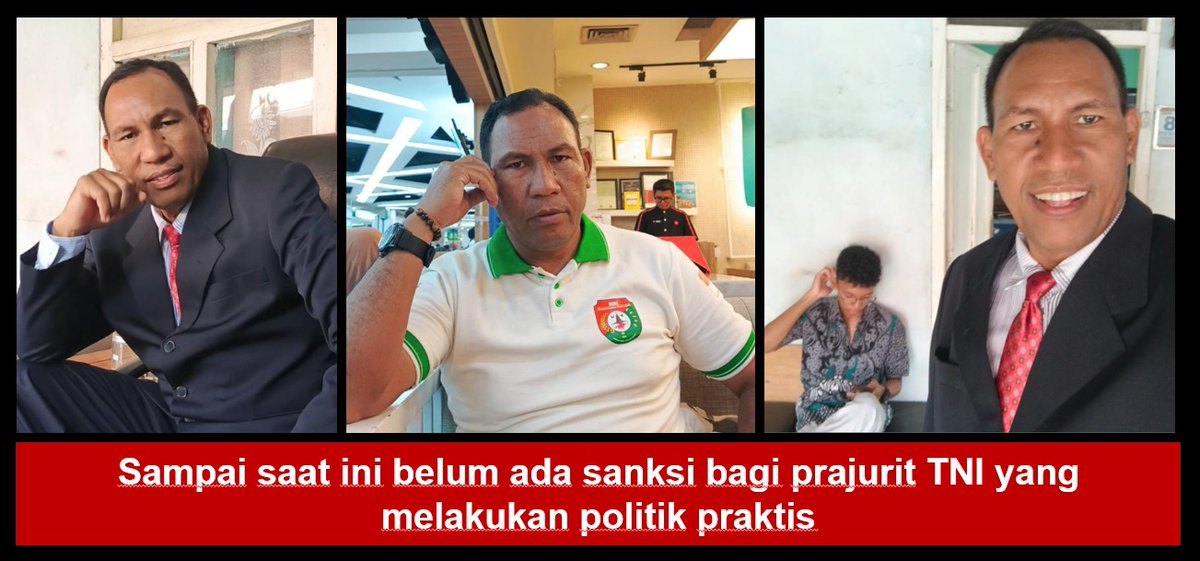 Hukum M4T1 K0rupt0r (@joppiemagai) on Twitter photo <a href="/OjolNyambi/">โ BEJO โ</a> <a href="/_TNIAU/">TNI Angkatan Udara</a> <a href="/aauacid/">Akademi Angkatan Udara</a> Ternyata Kolonel Sus Gerardus Maliti si pengkhianat Netralitas TNI, masih terima gaji, ulp, tunkin setiap bulannya. Jangan2 masih tinggal dirumah dinas TNI. Kalo begini bgm rakyat mau percaya thd TNI, yg menjunjung tinggi netralitas. <a href="/OjolNyambi/">โ BEJO โ</a> <a href="/_TNIAU/">TNI Angkatan Udara</a> <a href="/aauacid/">Akademi Angkatan Udara</a> Ternyata Kolonel Sus Gerardus Maliti si pengkhianat Netralitas TNI, masih terima gaji, ulp, tunkin setiap bulannya. Jangan2 masih tinggal dirumah dinas TNI. Kalo begini bgm rakyat mau percaya thd TNI, yg menjunjung tinggi netralitas.