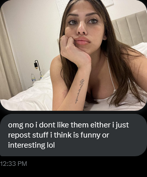 TheDreamProfit's tweet image. 🚨 SCAMMER ALERT – EXPOSED 🚨
Meet “Joy” (@JackieA18999787) – pretending to be a “digital creator” but actually using stolen photos from Russian dating scam sites (Mamba, Lovemail, etc.).
She DM’d me trying the usual soft approach – “can I ask you something?” – and then claimed…
