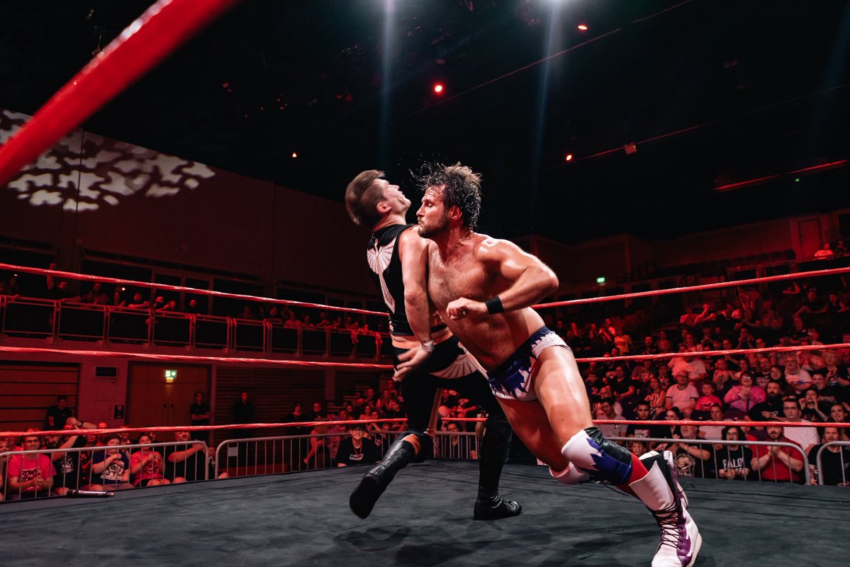 BritWresRev's tweet image. When Bred 4 Better’s scheduled opponents for VIVA LA REVOLUTION had to withdraw, JOSEPH CONNERS was able to pull some strings to get Riley & Brady added to the T.L.C. match.
But he wanted some of the action too and issued an open challenge to any man, woman, girl, or … BOI!…