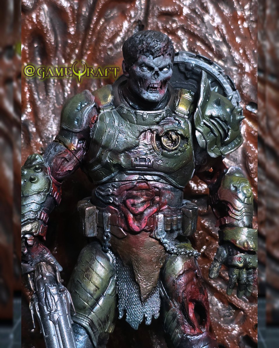GameQraft's tweet image. TOO ANGRY TO DIE
Zombie Doomslayer - @DOOM : The Dark Ages
Resin printed. Hand painted. Qrafted By @gameqraft
#tooangrytodie #doom #doomthedarkages #doomslayer #zombiedoomslayer