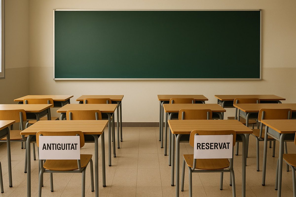 📢 Amb el Decret de Plantilles, el Departament ha desmantellat un sistema d’adjudicacions basat en mèrits i objectivitat.

❌ Obrir la porta a triar docents a dit és una greu amenaça per l’educació pública.
✊ Exigim transparència i justícia.

#DecretPlantilles #EducacióPública